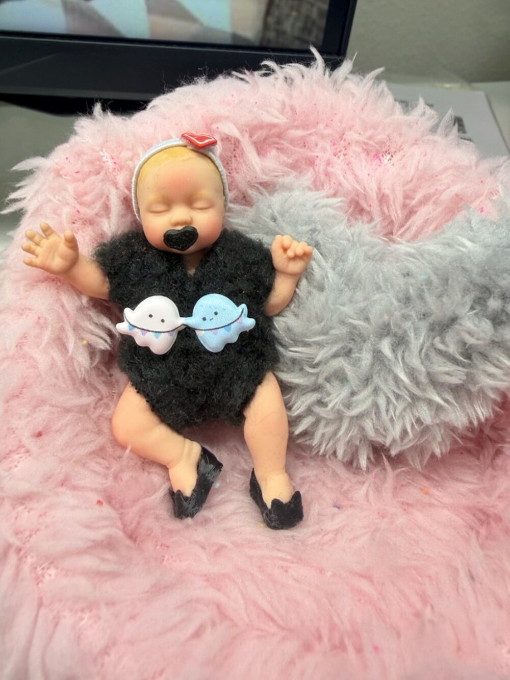 Plush Bodysuit + Headband for Mini Zuru Babies Series 2